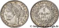 FRANCE 1 franc Cérès, IIe République, différent oreille b II REPUBLIC Paris 1850 (23,01mm, 4,96g, 6h) -