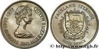 FALKLAND ISLANDS 50 Pence jubilé d’argent d’Élisabeth II FALKLAND ISLANDS 1977 (38mm, g, 12h) -