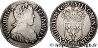 FRANCE Demi-écu, portrait à la mèche longue LOUIS XIV THE SUN KING Narbonne 1650 (32mm, 13,46g, 6h) -