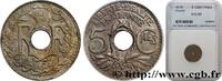 FRANCE 5 centimes Lindauer, grand module III REPUBLIC Paris 1918 (19mm, 3g, 6h) -
