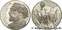 FRANCE Piéfort argent de 10 francs Gambetta PIEFORTS Paris 1982 (26mm, g, 6h) -