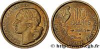 FRANCE 10 francs Guiraud IV REPUBLIC Beaumont-Le-Roger 1950 (20mm, 3,01g, 6h) -