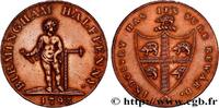 BRITISH TOKENS OR JETTONS 1/2 Penny Birmingham (Warwickshire) BRITISH TOKENS OR JETTONS 1793 (29mm, 11,07g, 12h) -