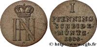 GERMANY - KINGDOM OF WESTPHALIA 1 Pfenning monogramme de Jérôme Napoléon GERMANY - KINGDOM OF WESTPHALIA Clausthal 1808 (28,38mm, 3,25g, 6h) -