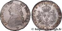 FRANCE Écu aux branches d'olivier LOUIS XVI Toulouse 1786 (41mm, 29,11g, 6h) -