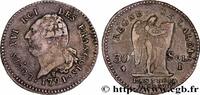 FRANCE 30 sols dit au génie, type FRANÇOIS LOUIS XVI Limoges 1791 (30mm, 9,86g, 6h) -