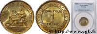 FRANCE 1 franc Chambres de Commerce III REPUBLIC Paris 1925 (23mm, 4g, 6h) -