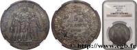 FRANCE 5 francs Hercule, IIe République II REPUBLIC Paris 1849 (37mm, 25g, 6h) -
