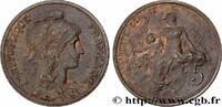 FRANCE 5 centimes Daniel-Dupuis III REPUBLIC 1898 (25mm, 5,03g, 6h) -