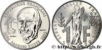 FRANCE Essai de 1 franc Jacques Rueff V REPUBLIC Pessac 1996 (24mm, 6g, 6h) -