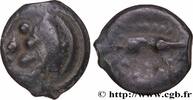 FRANCE Potin au sanglier enseigne GALLIA - AULERCI EBUROVICES (Area of Évreux) Évreux (27) c. 60-50 AC. (17mm, 2,87g, 9h) -