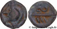 FRANCE Potin aux chevrons, classe Ib GALLIA BELGICA - BELLOVACI (Area of Beauvais) Beauvais (60) c. 50-20 AC. (16,5mm, 2,84g, 9h) -