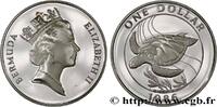BERMUDA 1 Dollar Proof Tortue BERMUDA 1986 (38,5mm, 28,28g, 12h) -