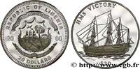 LIBERIA 20 Dollars Proof Voilier Victory LIBERIA 2000 (30mm, 20,04g, 12h) -