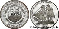 LIBERIA 20 Dollars Proof Voilier Constitution LIBERIA 2000 (30mm, 19,98g, 12h) -