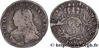 FRANCE Dixième d’écu aux branches d’olivier, buste habill LOUIS XV THE BELOVED Dijon 1726 (21mm, 2,98g, 6h) -