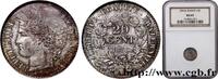 FRANCE 20 centimes Cérès, IIe République II REPUBLIC Paris 1850 (15mm, 1,00g, 6h) -