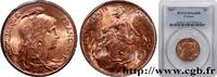FRANCE 5 centimes Daniel-Dupuis III REPUBLIC 1917 (25mm, 5g, 6h) -
