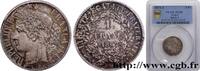 FRANCE 1 franc Cérès, IIIe République III REPUBLIC Paris 1872 (23mm, 5g, 6h) -