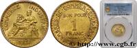 FRANCE 1 franc Chambres de Commerce III REPUBLIC Paris 1924 (23mm, 4g, 6h) -