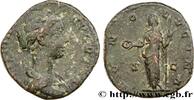THE ANTONINES (96 AD to 192 AD) Dupondius CRISPINA Rome 180-182 (24mm, 10,04g, 11h) -