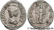 THE SEVERANS (193 AD to 235 AD) Denier PLAUTILLA Rome 203 (19mm, 3,74g, 12h) -