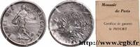 FRANCE Piéfort Cu-Ni de 5 francs Semeuse PIEFORTS Paris 1971 (29mm, 20,00g, 6h) -