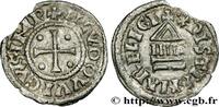 FRANCE Obole à la légende chrétienne LOUIS THE PIOUS Atelier indéterminé s.m. (16,5mm, 0,65g, 12h) -