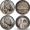 FRANCE Société centrale des architectes français, lot de ACADÉMIES ET SOCIÉTÉS SAVANTES n.d. (33,5mm, 28,46g, 12h) -