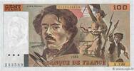FRANCE 100 Francs DELACROIX imprimé en continu FRANCE 100 Francs DELACROIX imprimé en continu 1990 AU -
