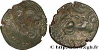 FRANCE Statère de billon, classe III au nez en epsilon CORIOSOLITÆ (Area of Corseul, Cotes d'Armor) Saint-Brieuc (22) c. 80-50 AC. (21,5mm, 6,67g, 3h) -