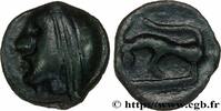 FRANCE Potin à la grosse tête, au bandeau lisse GALLIA BELGICA - SEQUANI (Area of Besançon) Ier siècle avant J.-C. (19mm, 4,51g, 3h) -