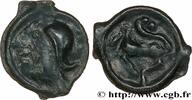 FRANCE Potin à la grosse mèche et au cheval BITURIGES CUBI, UNSPECIFIED Ier siècle avant J.-C. (20,5mm, 2,85g, 3h) -
