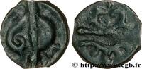 FRANCE Potin aux chevaux affrontés BITURIGES CUBI, UNSPECIFIED c. 80-50 AC. (17mm, 2,55g, 9h) -