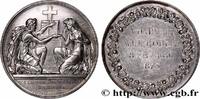 FRANCE Médaille de mariage, Evangile de St Mathieu AMOUR ET MARIAGE 1873 (39mm, 24,57g, 12h) -