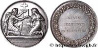FRANCE Médaille de mariage, Evangile de St Mathieu AMOUR ET MARIAGE 1845 (39mm, 25,50g, 12h) -