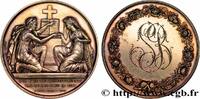 FRANCE Médaille de mariage, Evangile de St Mathieu AMOUR ET MARIAGE 1883 (39mm, 24,90g, 12h) -