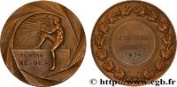 FRANCE Médaille, International militaire QUATRIÈME RÉPUBLIQUE 1954 (49,5mm, 61,90g, 12h) -