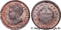 FRANCE Essai-piéfort de 1 centime en bronze NAPOLEON II 1816 (18,87mm, 4,87g, 6h) -