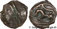 FRANCE Potin à la grosse tête, au bandeau lisse GALLIA BELGICA - SEQUANI (Area of Besançon) Ier siècle avant J.-C. (20mm, 5,95g, 9h) -