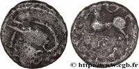FRANCE Denier à la tête casquée EDUENS, ÆDUI (BIBRACTE, Area of the Mont-Beuvray) Autun (71) c. 80-50 AC. (12,5mm, 1,66g, 11h) -
