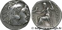 Hellenistic 1 (323 BC to 188 BC) Drachme MACEDONIA - MACEDONIAN KINGDOM - DEMETRIOS POLIORCETES Atelier incertain, Grèce c. 295 AC. (17,5mm, 4,32g, 1h) -