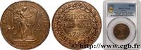 FRANCE Essai pour le type conventionnel, module de 27 mm THE CONVENTION Paris 1792 (26,5mm, 9,57g, 6h) -