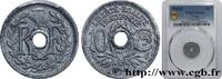 FRANCE 10 centimes Lindauer, petit module PROVISIONAL GOVERNEMENT OF THE FRENCH REPUBLIC Beaumont-Le-Roger 1946 (17mm, 1,50g, 6h) -