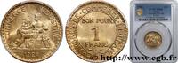 FRANCE 1 franc Chambres de Commerce III REPUBLIC Paris 1924 (23mm, 4g, 6h) -