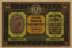 ITALY 100 Lire ITALY 100 Lire 1918 VF -