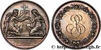 FRANCE Médaille de mariage, Evangile de St Mathieu AMOUR ET MARIAGE 1870 (31,5mm, 14,14g, 12h) -