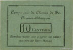 DJIBOUTI 10 Centimes DJIBOUTI 10 Centimes 1919 UNC- -