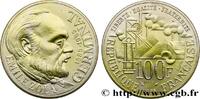 FRANCE Essai de 100 francs Émile Zola V REPUBLIC Pessac 1985 (31mm, 15g, 6h) -