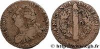 FRANCE 6 deniers dit au faisceau, type FRANÇOIS LOUIS XVI Nantes 1793 (24mm, 7,09g, 6h) -